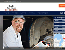 Tablet Screenshot of bnbautoservice.com